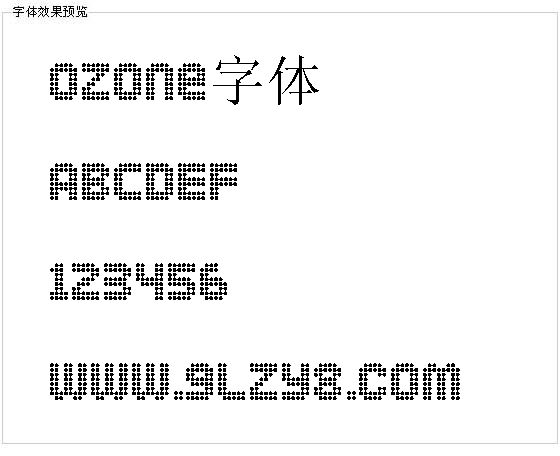 Ozone字体