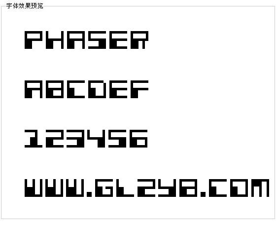 phaser字体