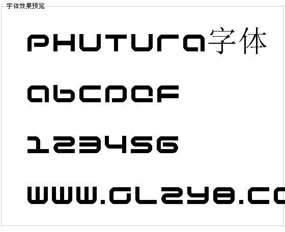 Phutura字体