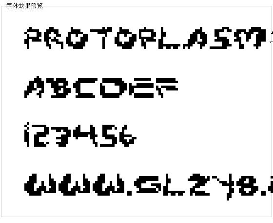 Protoplasm字体