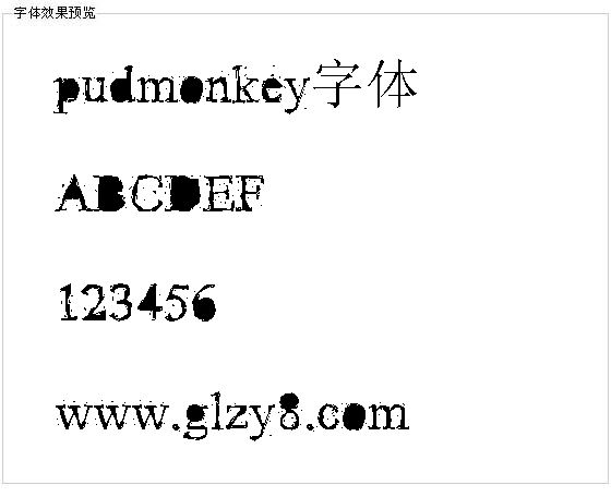 pudmonkey字体