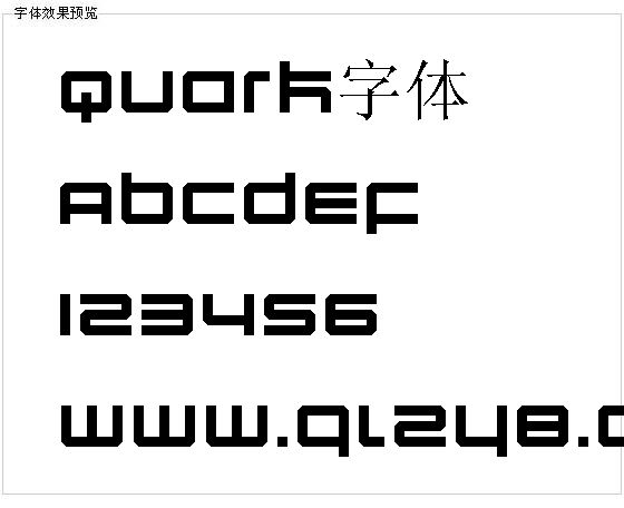 Quark字体