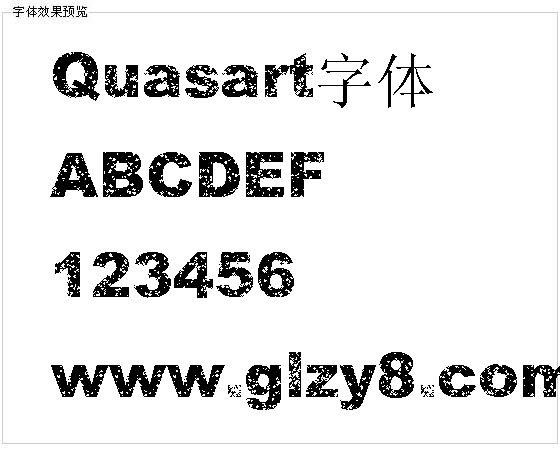 Quasart字体