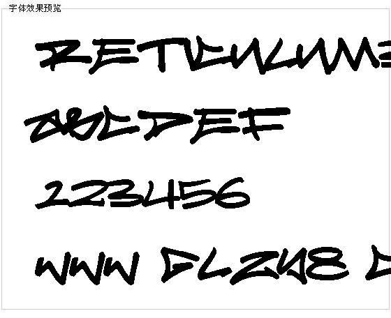 Reticulum3字体