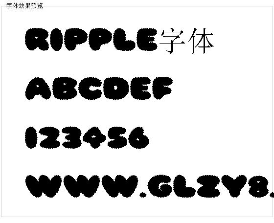 Ripple字体