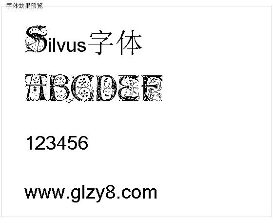 Silvus字体