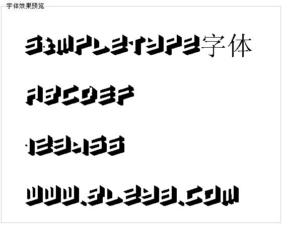 Simpletype字体