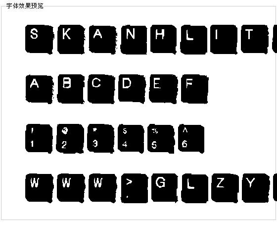 Skanhlite字体