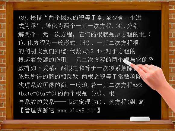 中考复习（方程,不等式）PPT课件