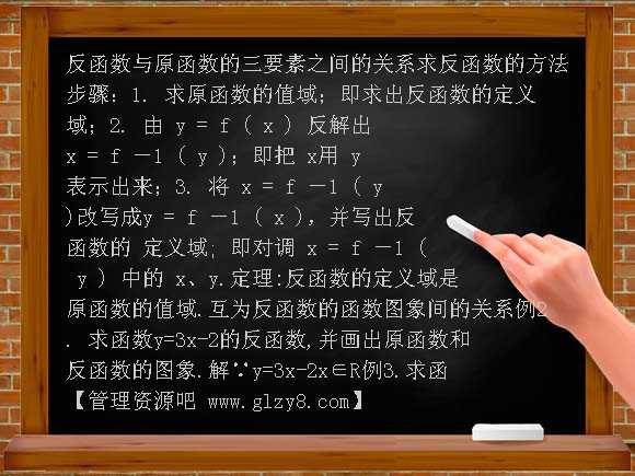 互为反函数的函数图象间的关系PPT课件
