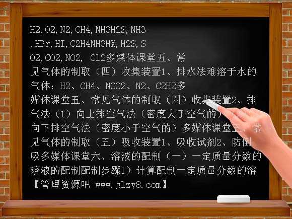 气体的制取与溶液的配制PPT课件