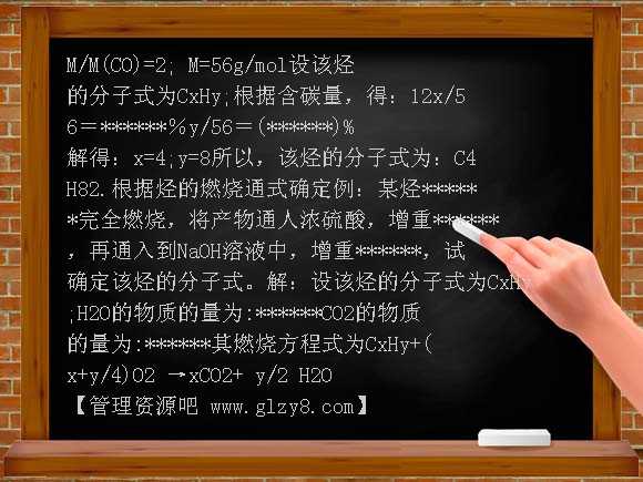烃的燃烧规律2 PPT课件