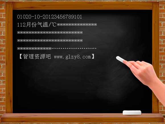 气温曲线PPT课件