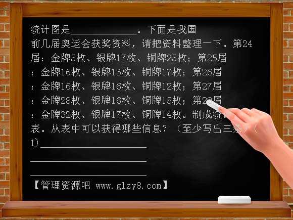 统计表、统计图单元练习