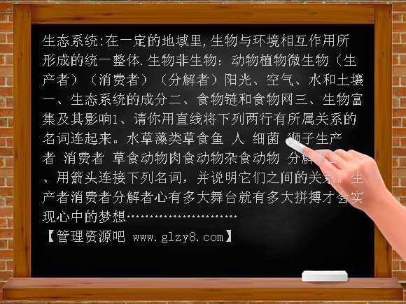 生态系统的组成PPT课件