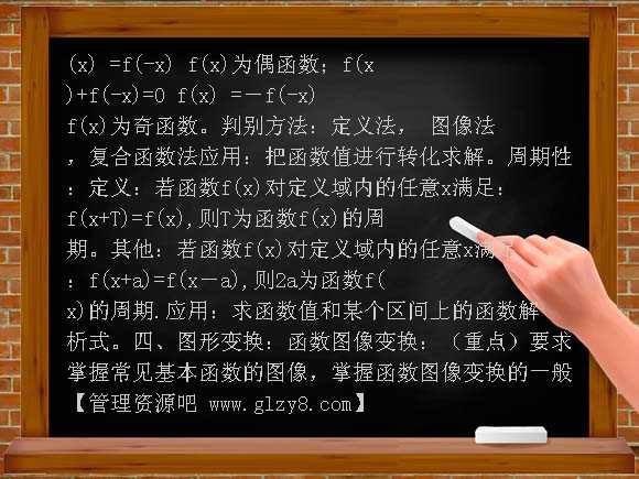 高考数学基础知识、常见结论详解