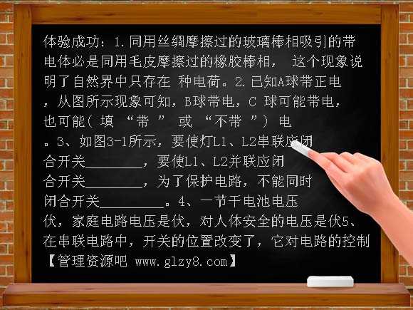 了解电路复习导学案教案