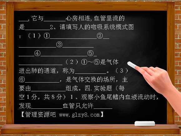 七年级生物单元测试题第10-11章