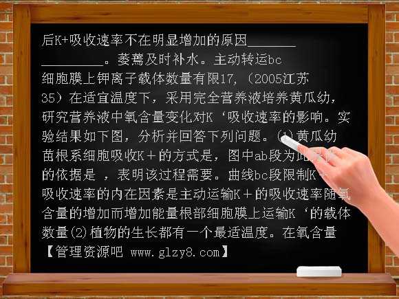 5年全国各地高考题分类汇编课件专题5物质跨膜运输的方式PPT课件