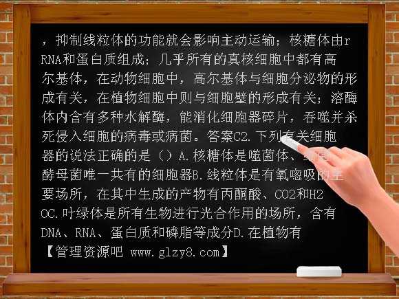人教版2012年高考生物复习专题细胞膜PPT课件