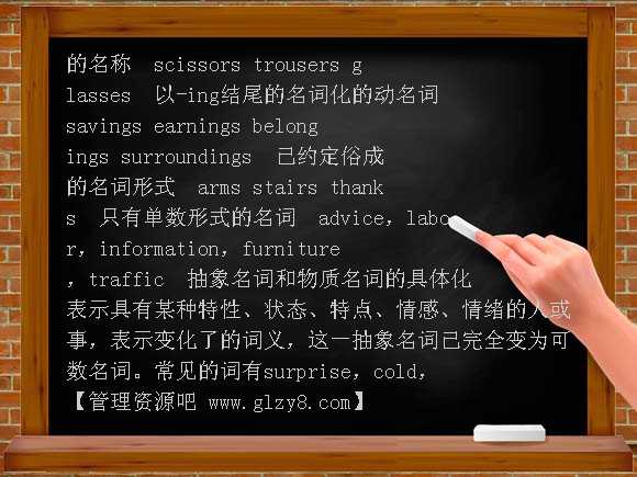 2013届高三英语语法要点精讲-专题17 名词教案