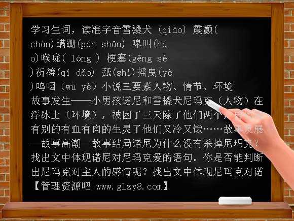 浮冰上 PPT（鄂教版）PPT课件