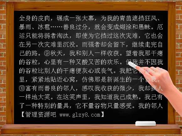 1.5我的四季练习题及答案解析