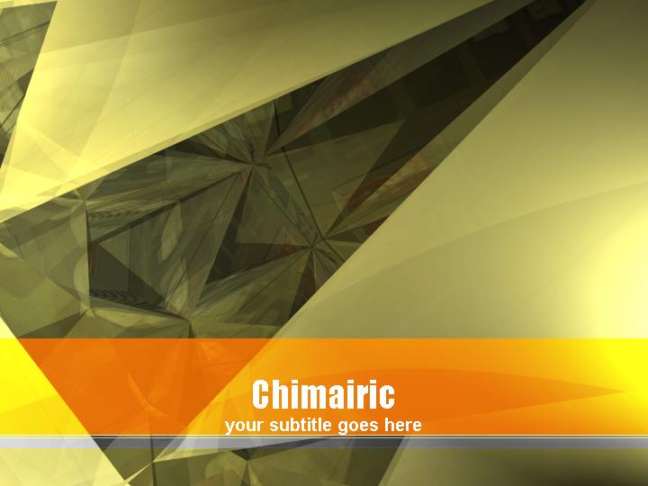 chimairic ppt模板