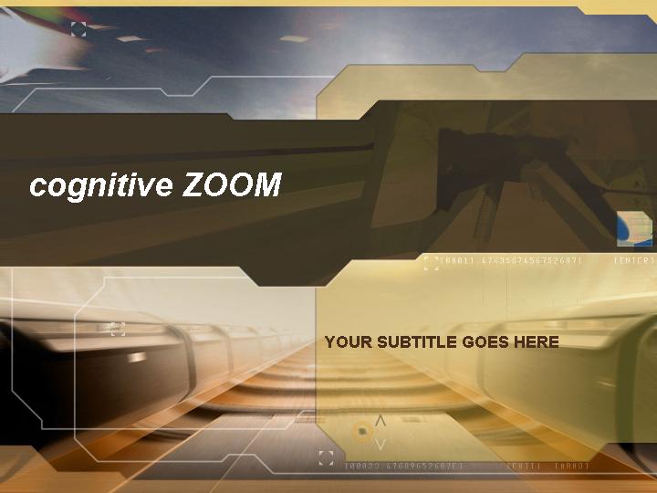 cognitive zoom ppt模板