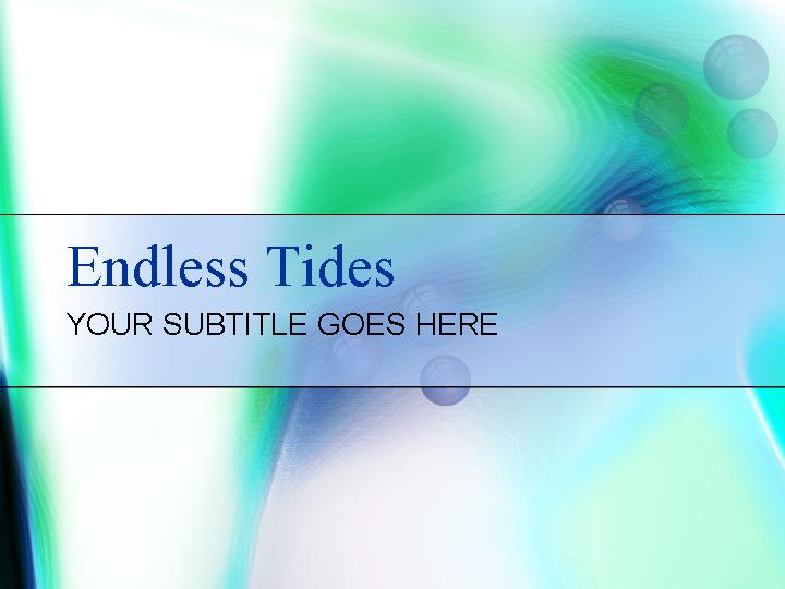 endless tides ppt模板