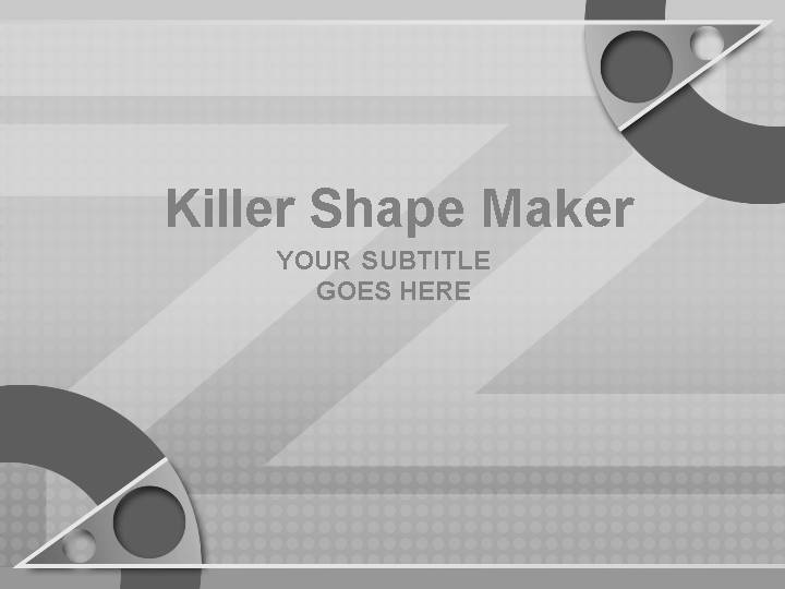 killer shape maker ppt模板