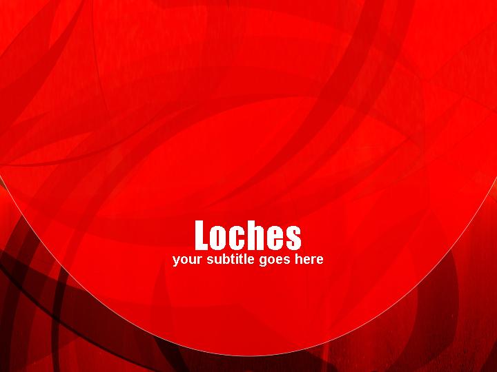 loches ppt模板