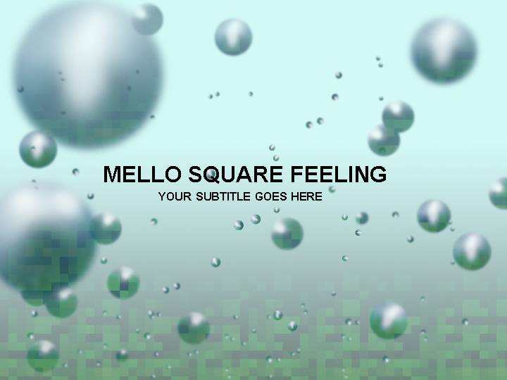 mello square feeling ppt模板