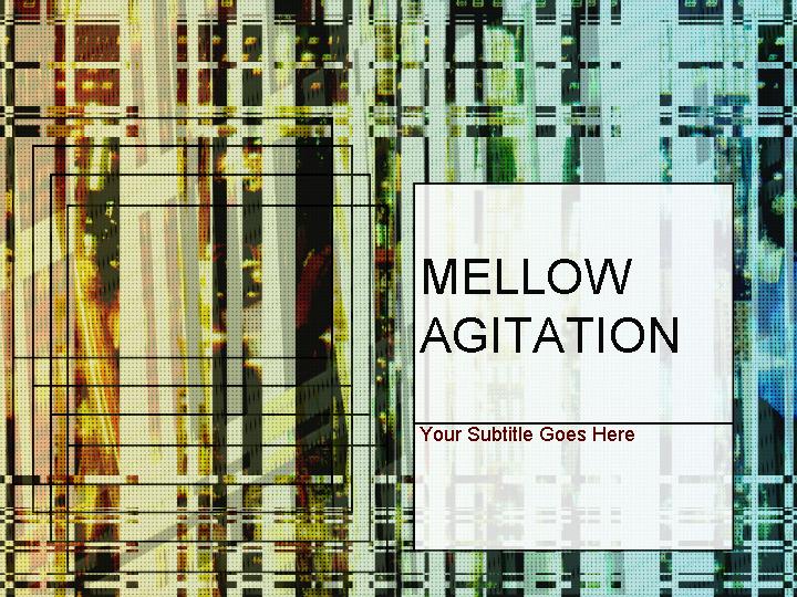 mellow agitation ppt模板