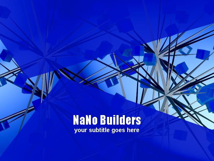 nano builders ppt模板