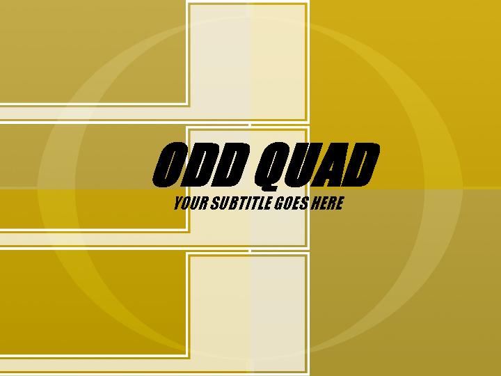 odd quad ppt模板