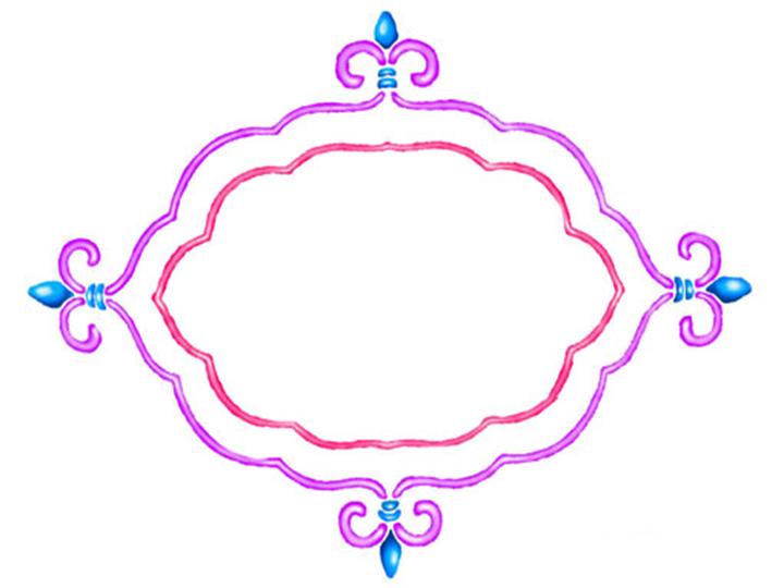 紫色PPT模板图案色块260