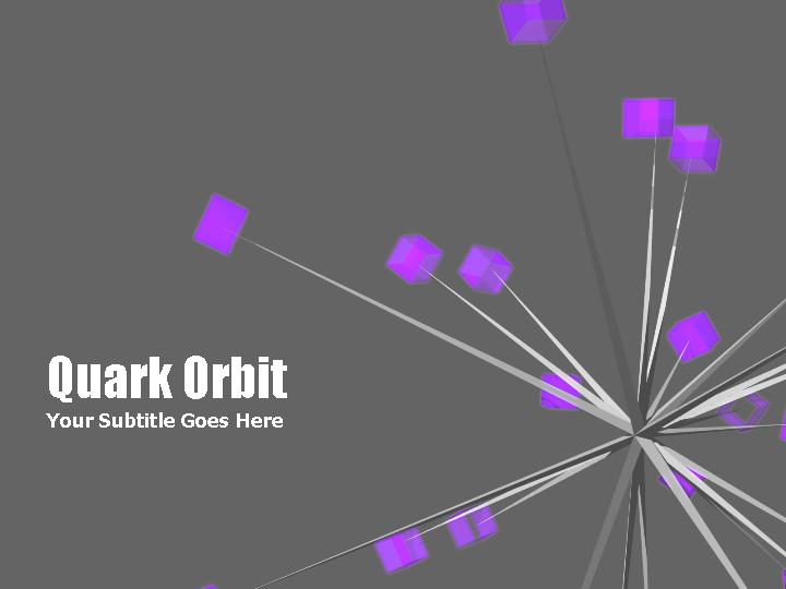 quark orbit ppt模板