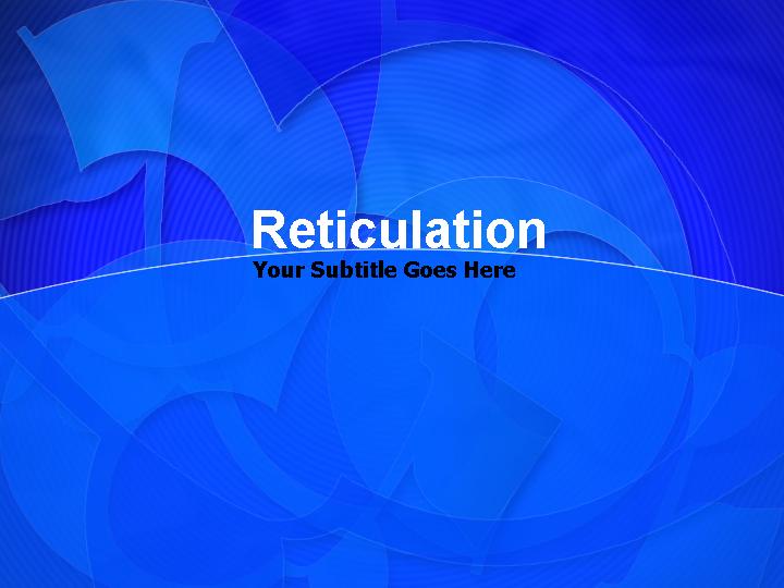 reticulation ppt模板