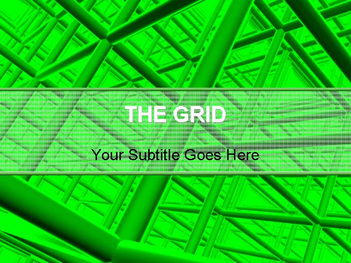 the grid ppt模板