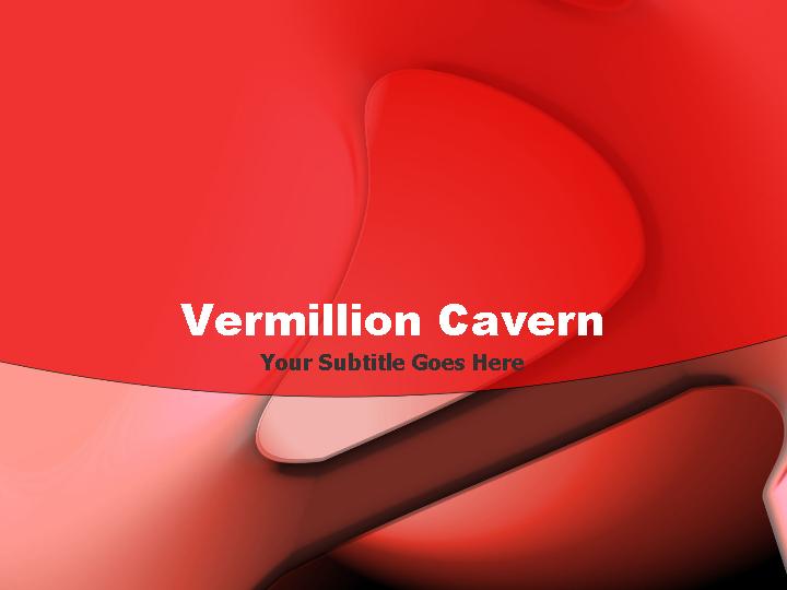 vermillion cavern ppt模板