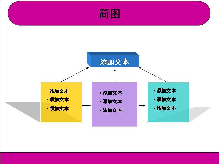 漂亮经典的PPT图表工具模板005