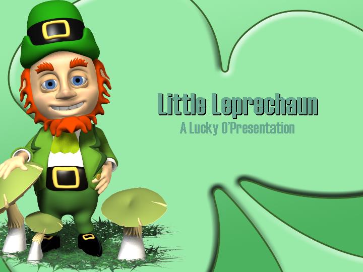 little_leprechaun ppt模板