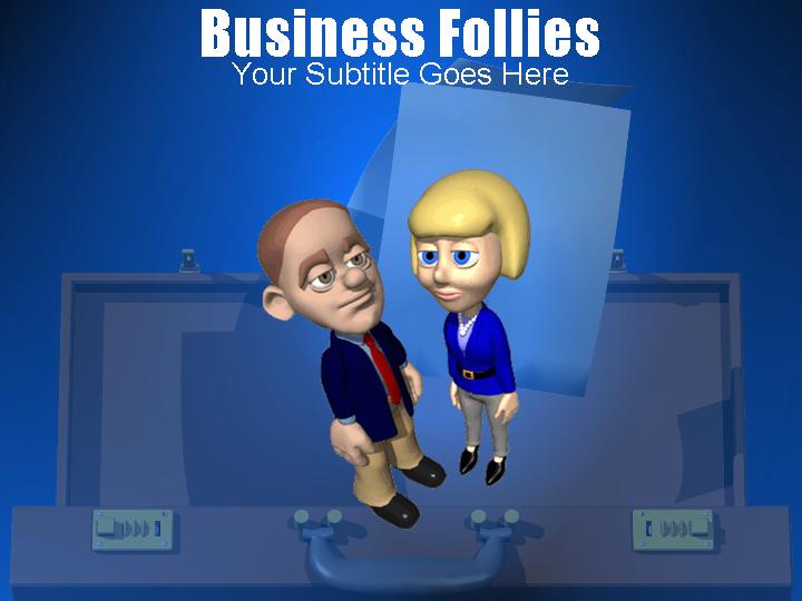 business follies ppt模板