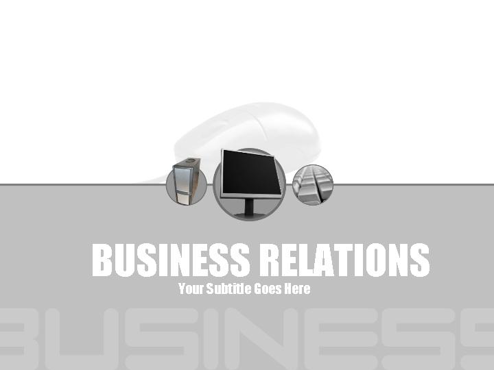 business relations ppt模板