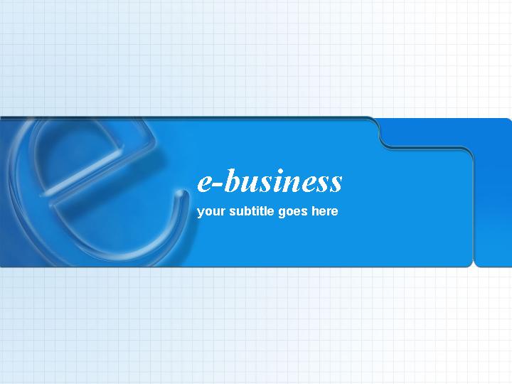 e business ppt模板