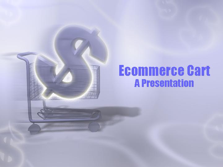 ecommerce cart ppt模板