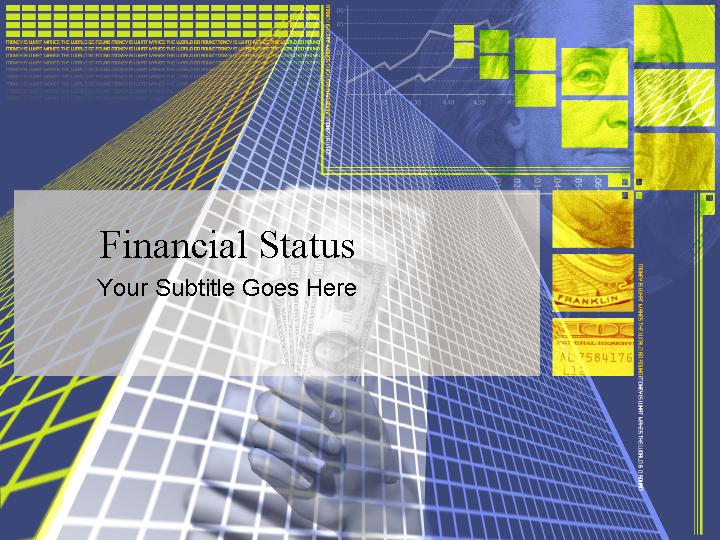 financial status ppt模板