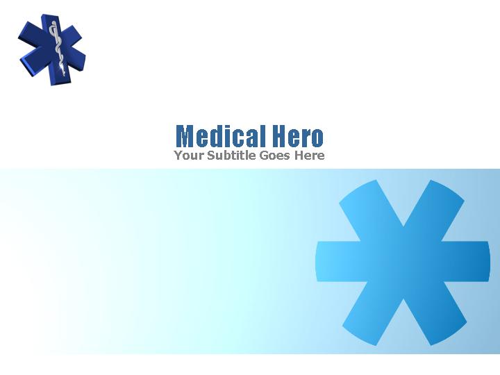 MedicalHeroppt模板