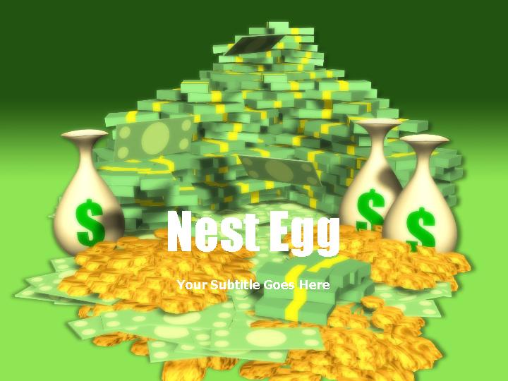 nest egg ppt模板